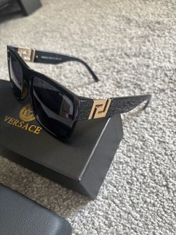 Gold & Black Men’s Versace Sunglasses