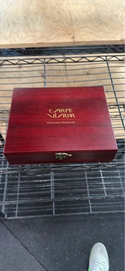 Carpe Vinum Wine Expert Accessories Wooden Box