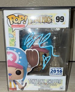 Signed Chopper 2016 Funimation Funko
