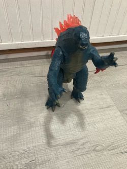 Godzilla Action Figure with Red Spines