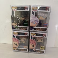 Jujutsu Kaisen Funko Lot 