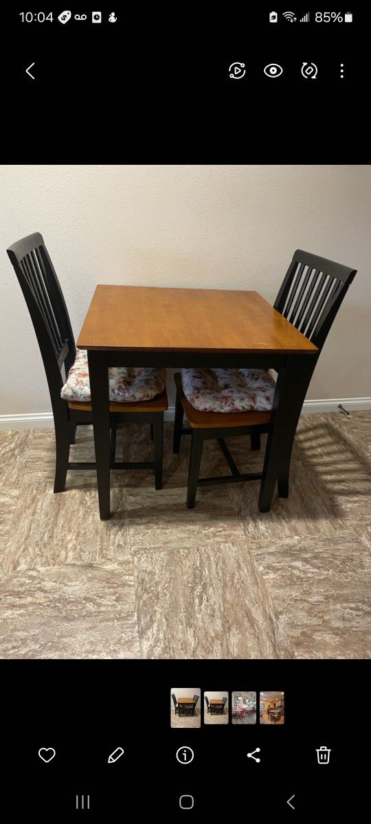 Table And  2 Chairs