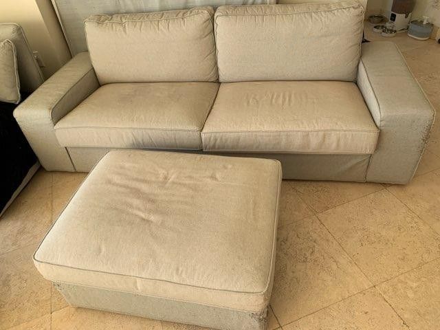 Sofa And Ottoman 