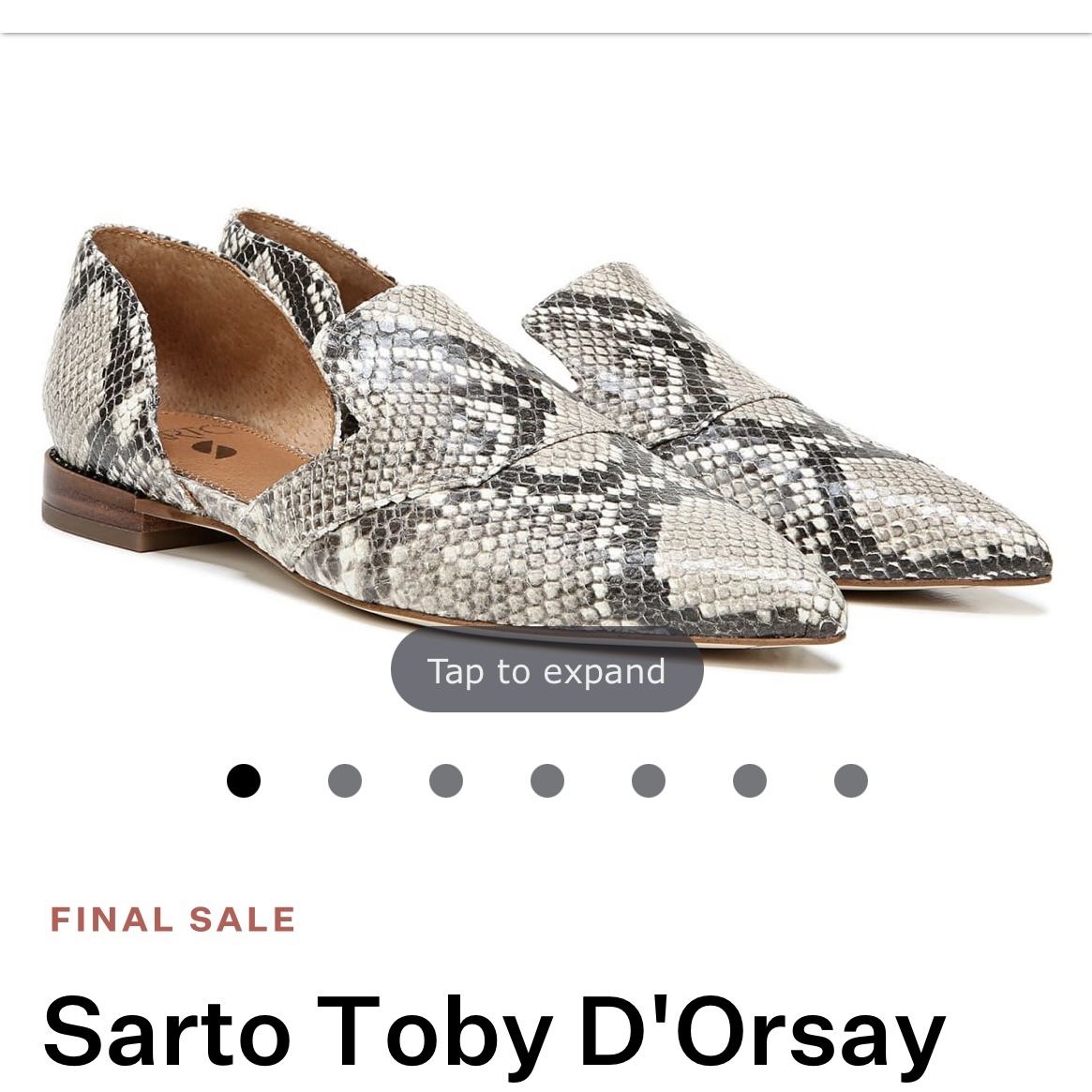 Franco sarto deals toby flat