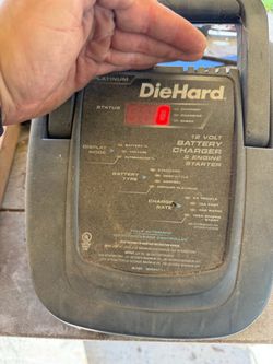 Diehard Battery Charger Engine Starter