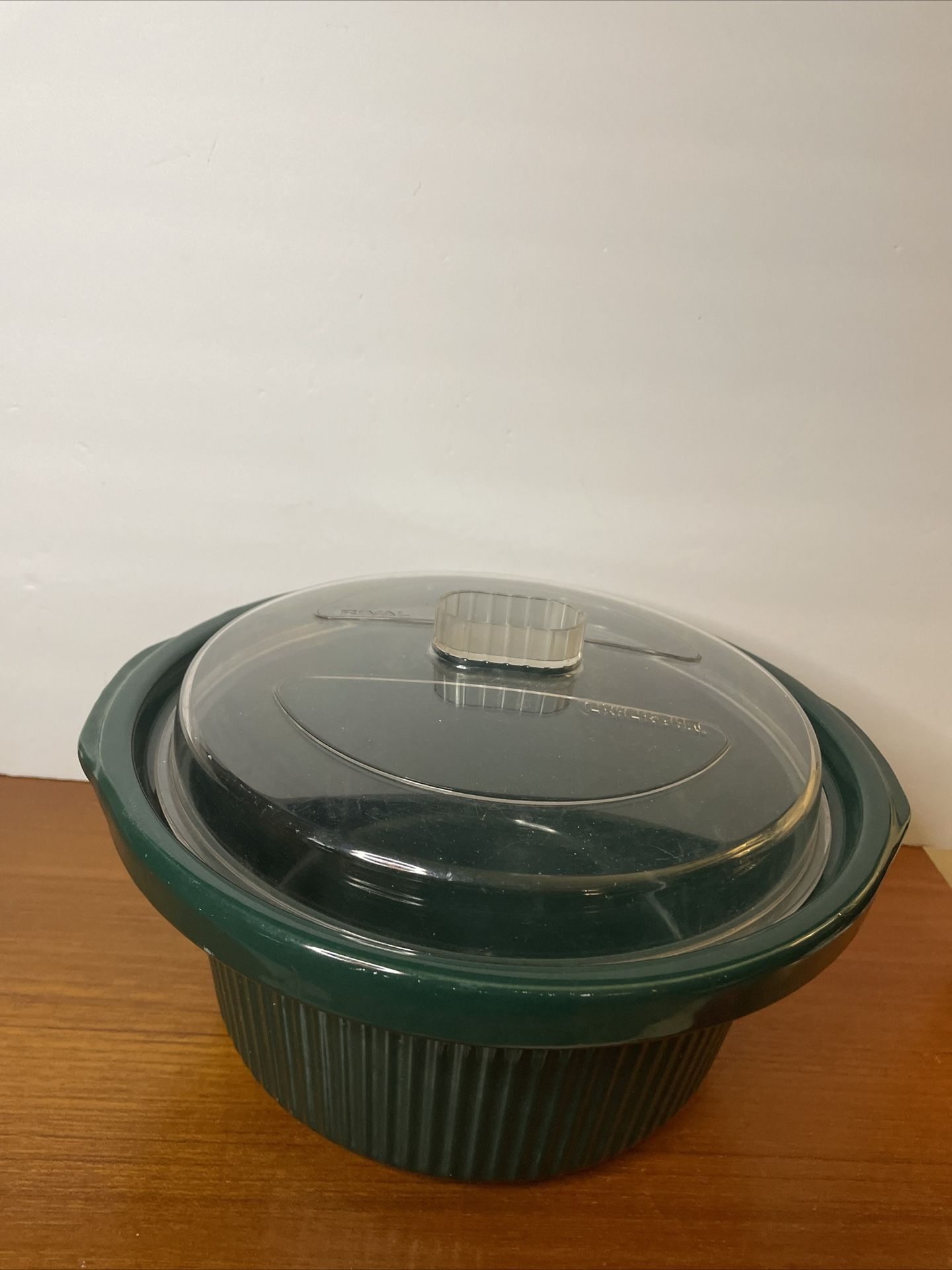 Rival Crock Pot 3155 Replacement Stoneware With Lid 5 Quart Crock Pot Stoneware