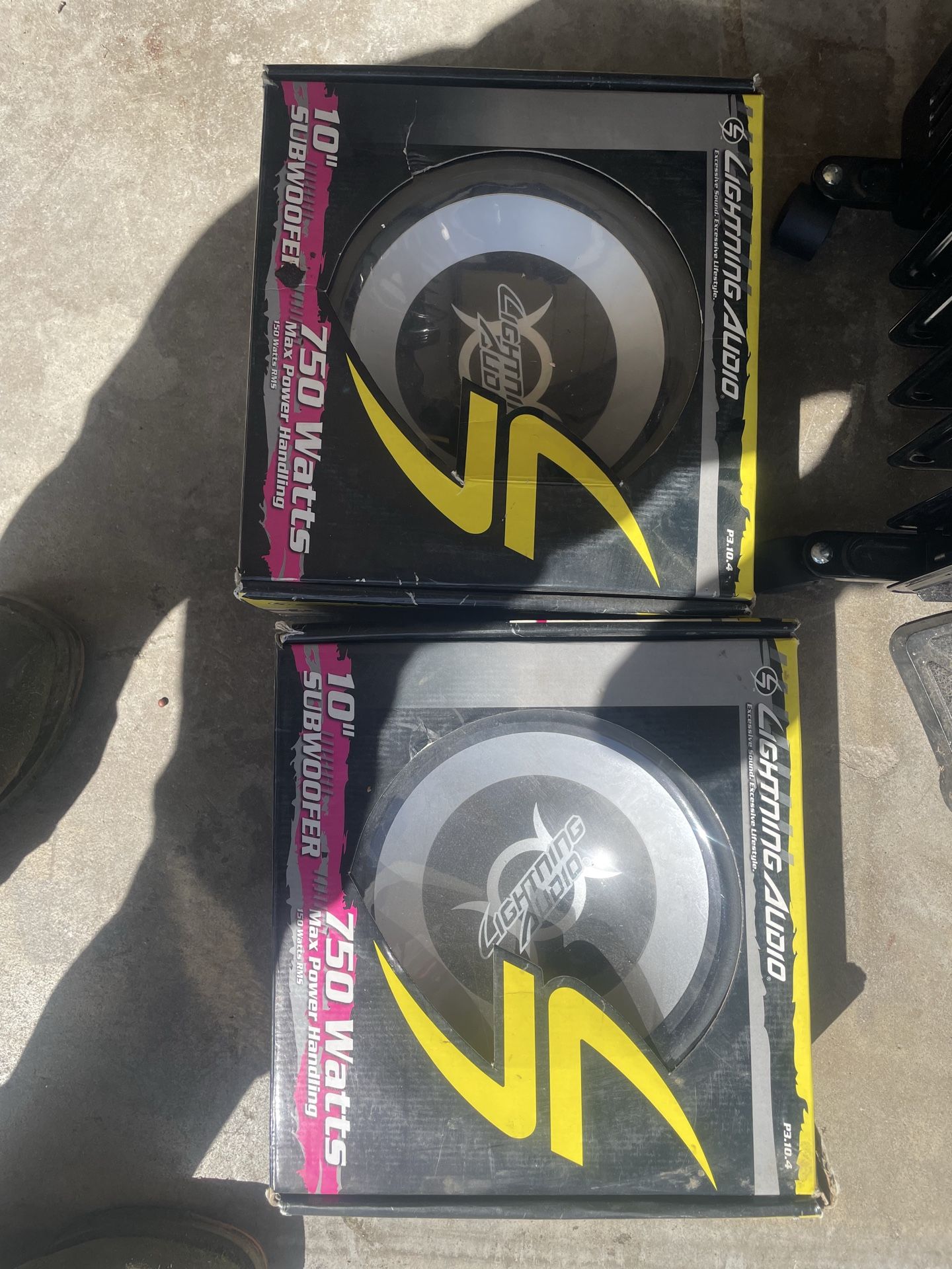 Lightning Audio subwoofers