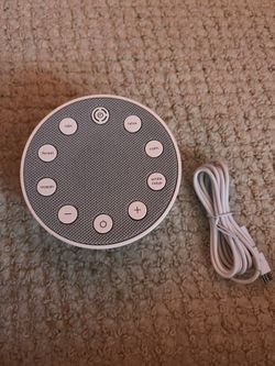 Sharper image white noise relaxation machine