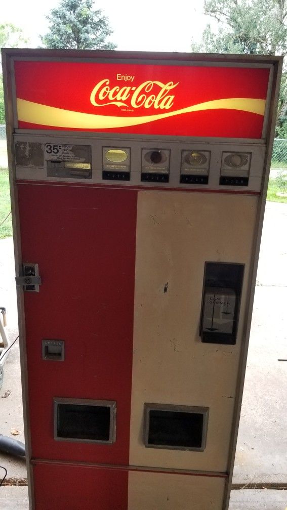 Vintage Coke Machine