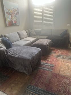 Couch & ottoman