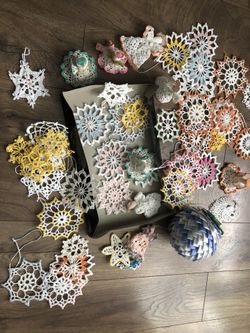 Handmade Christmas decorations $5 each