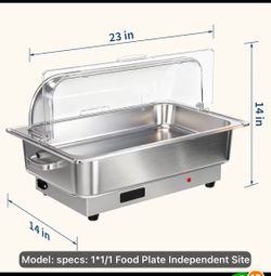 Electric chafing dish