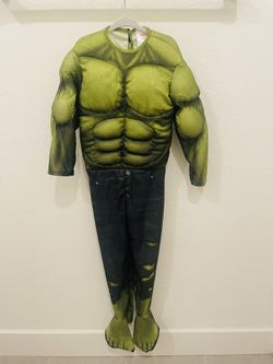 Boys Halloween Costume - The Hulk Muscles