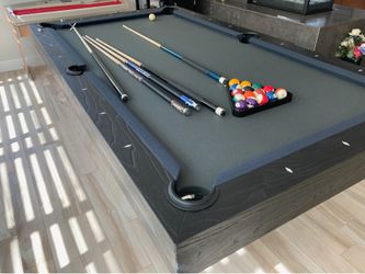 New pool tables. Can delivery n install billiard table sale