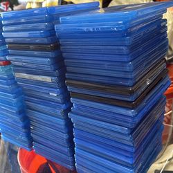 Empty Blu-ray cases