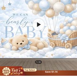 Baby Shower Decor And Games Boy