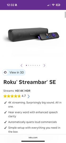 Roku Stream Bar SE
