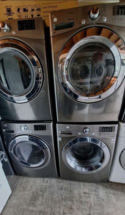 LG Front Load Washer and Dryer Set