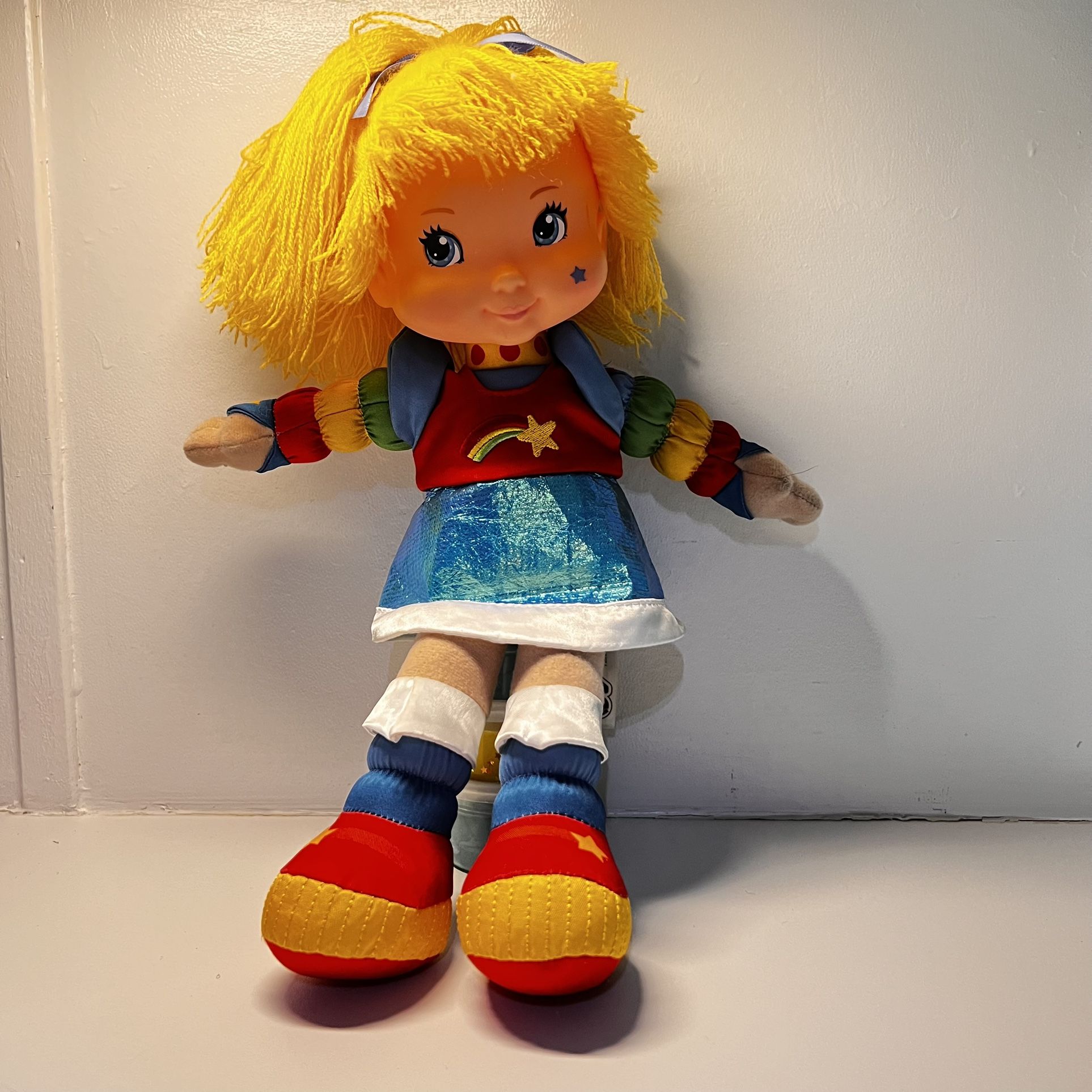 RAINBOW BRITE 40TH ANNIVERSARY 13" DOLL 40 YEARS OF RAINBOW BRIGHT