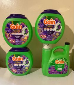 Gain laundry care bundle (power pods 32 pods)