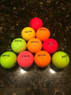 Volvik Crystal 3pc Golf Balls