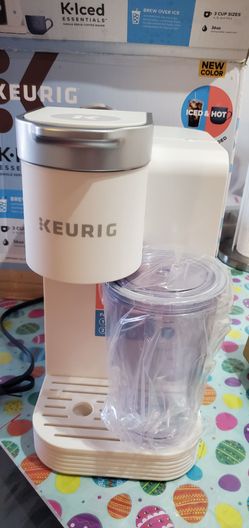 New Keurig K-Iced Essentials Coffee Maker – Hot & Iced – White