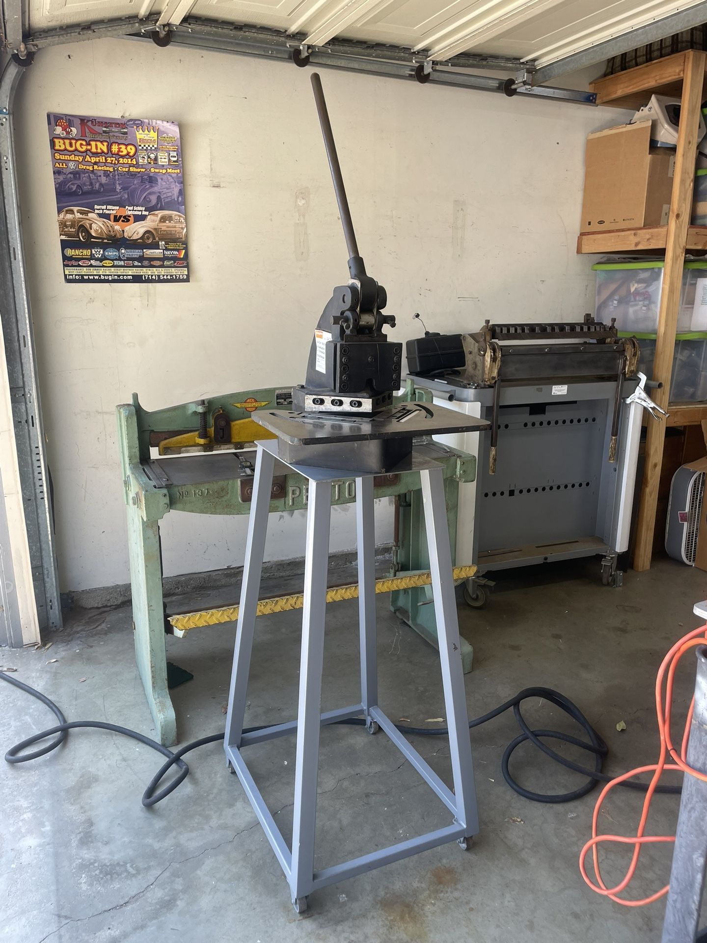 Dayton 2AC31A 4-Ton Metal Notcher