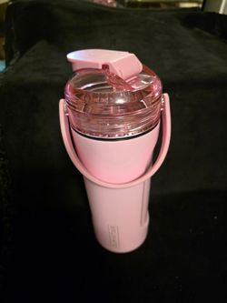Brumate Multishaker travel mug, 25 oz. Pink