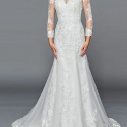 Plus Size Sexy  Wedding Dress 