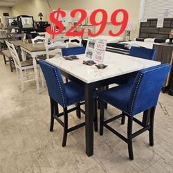 DINING TABLE SET SPECIALS FINANCING IS AVAILABLE IS VERY EASY TO QUALIFY NO CREDIT CHECK