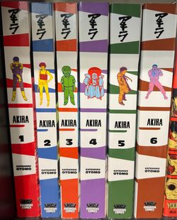 Akira 1-6 English kodansha comics manga