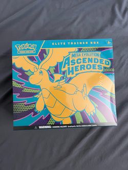 Ascended heroes elite trainer box etb sealed Pokemon cards