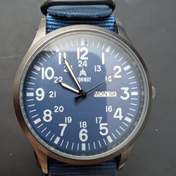 Ironway Tactical Field Watch – Sapphire Crystal, Ultra Thin, Military Style – Everyday Luxury