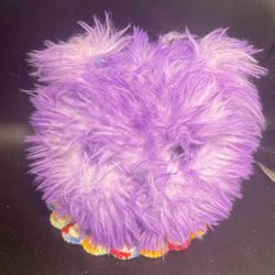Purple Fluffy Plush Interactive Toy