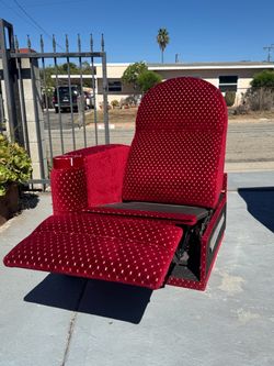 THREE Vintage Theater Chairs