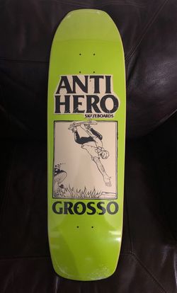 Jeff Grosso Anti Hero Lance Mountain Skateboard deck New