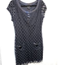 Navy blue lace Dress