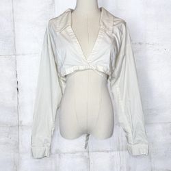 WeWoreWhat Women’s Wrap Crop Top