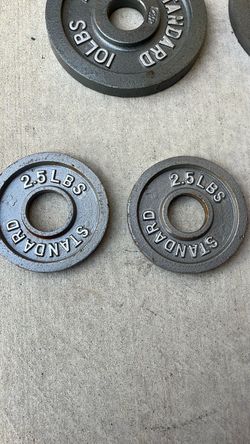 Olympic weights 2.5
