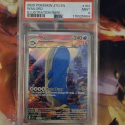 Pokemon Wailord PSA 9