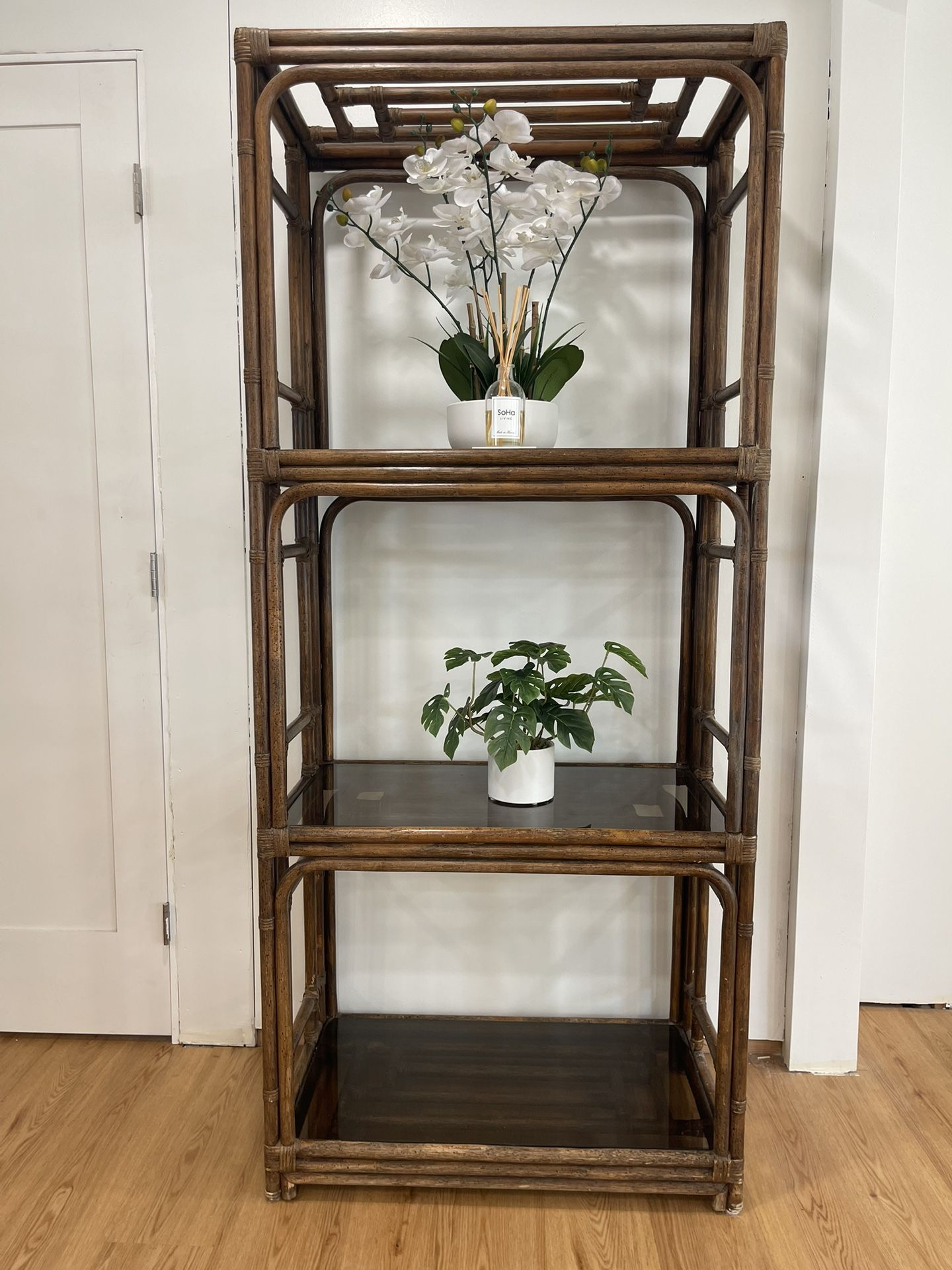 Bamboo Shelving Unit