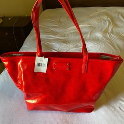 Red Kate Spade Handbag 