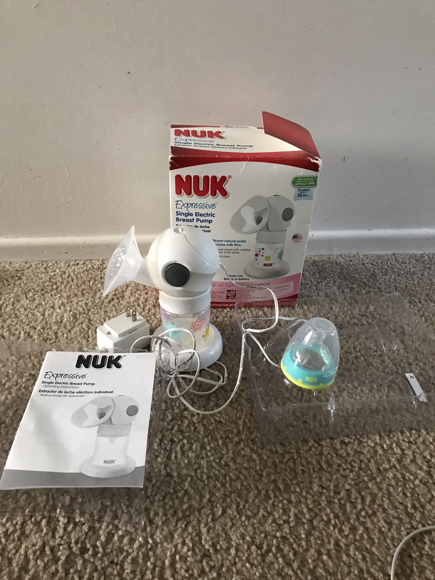 NUK - Expressive Single Electric Breast Pump