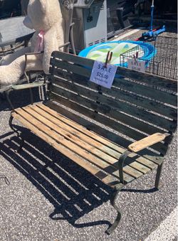 Antique Park Bench