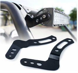 30" - 32" Upper LED Light Bar Mounting Brackets for UTV 2014 - 2021 Polaris RZR XP 1000 & 2015-2021 RZR 900 S900 S1000 EPS Models with Stock Roll Cage