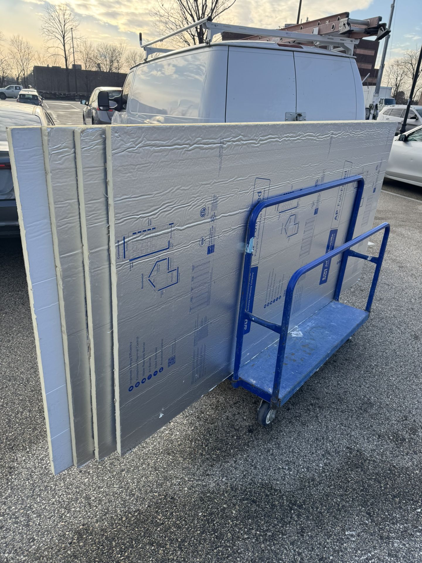 brown board 8x4 X 4.