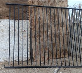 Wrought iron panels power coated 6 x 8 panels.,.. $70 each panel