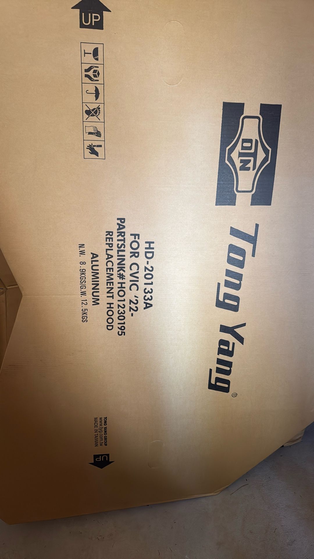 NEW HONDA CIVIC 22-25 Aluminum hood