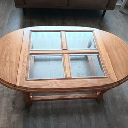 VINTAGE COFFEE TABLE, SOLID WOOD 