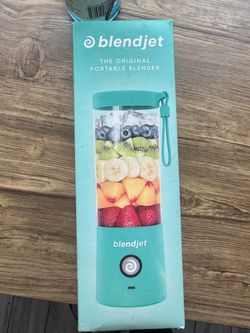 BlendJet Original Portable Blender – Teal – New in Box